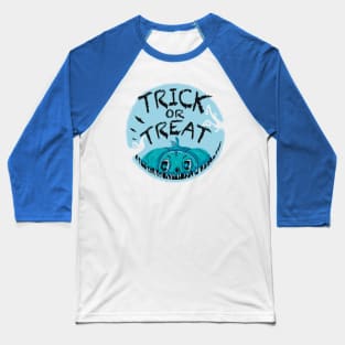 Blue night pumpkin Baseball T-Shirt